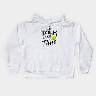 Funny Tennis Saying Kids Hoodie